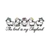 Faithful Sheep Embroidery Design