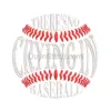 No Crying in Baseball Embroidery