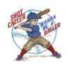 Baseball Shot Caller Design