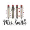 Personalized Pencil Embroidery