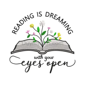Reading is Dreaming Floral Design