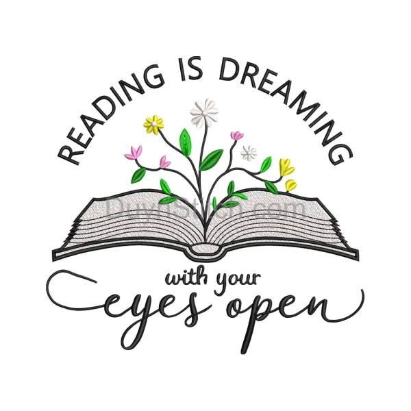 Reading is Dreaming Floral Design