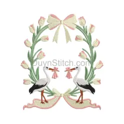 Stork & Tulip Delight