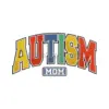 Colorful Autism Mom Patch
