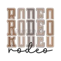 Western Rodeo Embroidery