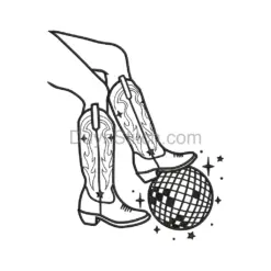 Disco Cowboy Boots