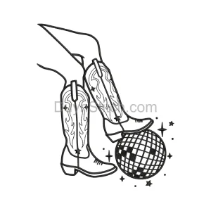 Disco Cowboy Boots