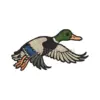 Graceful Flying Duck Embroidery