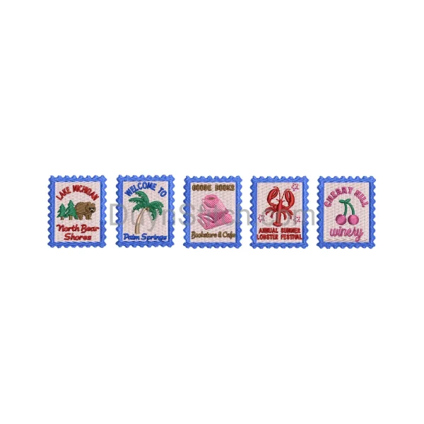 Vibrant Destination Patches