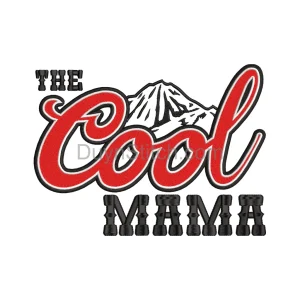 Cool Mama Embroidery Design
