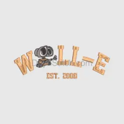 WALL-E Embroidery