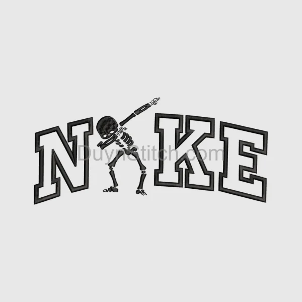 Dabbing Skeleton Design
