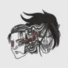Anime Dual Faces Design