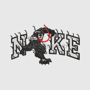 Venom Embroidery Design