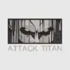 Attack Titan Embroidered Design