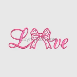 Embroidered Love Embroidery