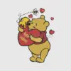 Winnie the Pooh Love Embroidery