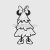 Whimsical Polka Dot Christmas Tree