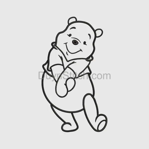 Fictional Bear Embroidery