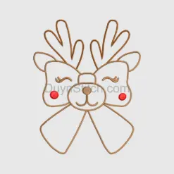 Festive Reindeer  Embroidery