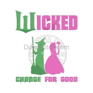 Wicked Witch Embroidery Design