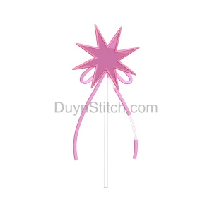 Magical Pink Star Wand