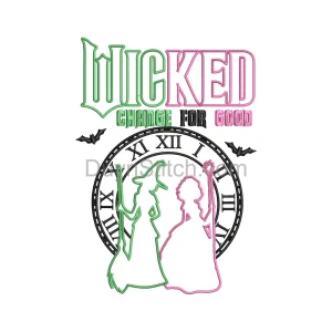Wicked Enchantment Embroidery Design