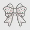 Festive Embroidered Bow Embroidery