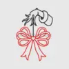 Western Cowboy Hat with Heart Bow