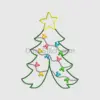 Embroidered Christmas Tree Embroidery