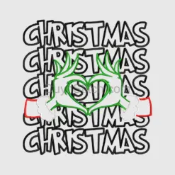 Grinch-Inspired Christmas Embroidery