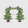 Embroidered Christmas Tree Embroidery