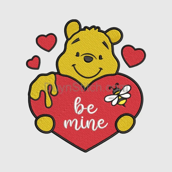 Cartoon Bear with Heart