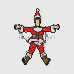 Festive Santa  Embroidery