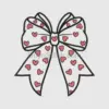 Heart Patterned Bow