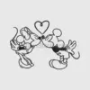 Mickey & Minnie Romantic  Art