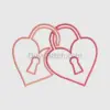 Interlocking Love Padlocks