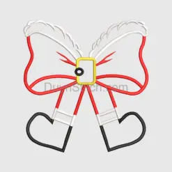 Santa Claus Ribbon Embroidery