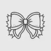 Bow applique