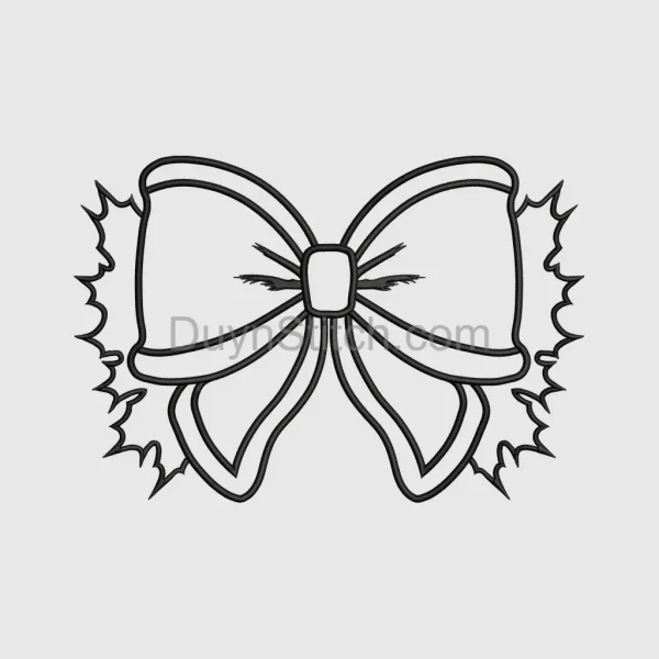 Bow applique