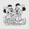 Mickey and Minnie Christmas Joy