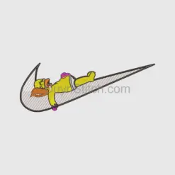 Parody Cartoon Embroidered Patch