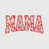 Heart-Filled “MAMA”  Embroidery