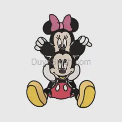 Mickey and Minnie Mouse Fun Embroidery
