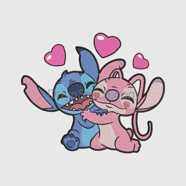 Cartoon Alien Friendship Hug