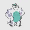Sulley from Monsters, Inc.  Embroidery