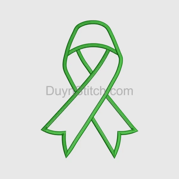 Green Awareness Ribbon Symbol