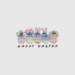 Stitch Easter Bunny Embroidery
