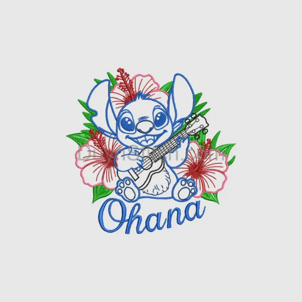 Stitch Ohana  Embroidery
