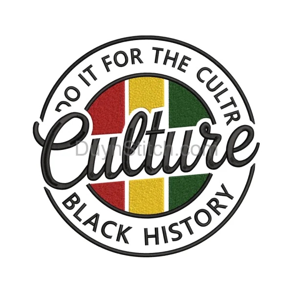 Culture Black History Patch